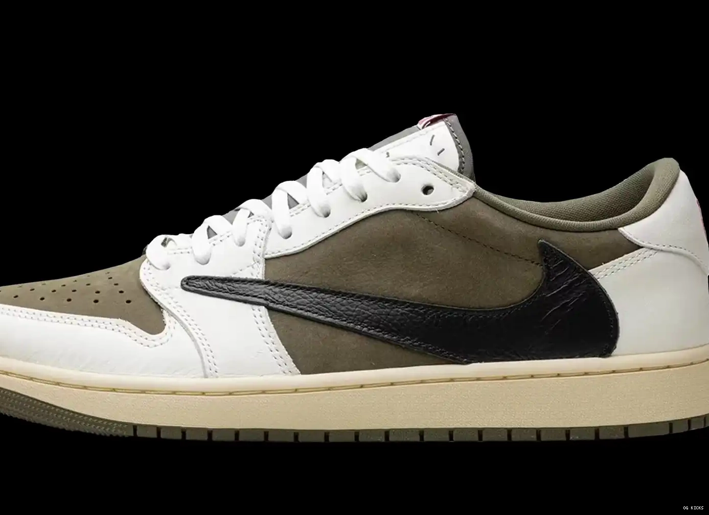 Travis Low SP Medium Scott 1 Olive Jordan Retro OG 0621